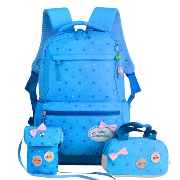 Dropshipping 3pcs/set School Bag Backpacks Schoolbag Fashion Kids Lovely Backpack for Children Girls Bag Student Mochila Sac