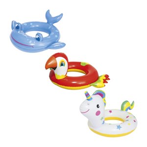 Flotador Anillo Animales 84Cm Bestway Blanco