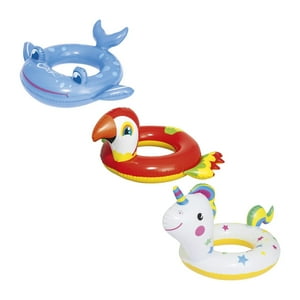 Flotador Anillo Animales 84Cm Bestway Blanco