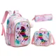 thumbnail image 1 of Childrens School Backpack Set with Lunch Bag Pencil Case Waterproof School Bags for Girls Mermaid Backpack Child Girl Book Bag, 1 of 3