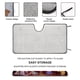 thumbnail image 2 of El Asombroso Circo Digital Parasol para Parabrisas Delantero Protector Plegable, Visera Solar para Auto Bloquea Rayos UV Mantiene tu Vehículo Fresco 140cm*76cm, 2 of 6