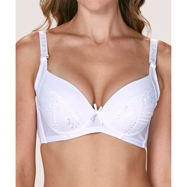 Sosten Push Up Poliamida Encaje Mujer Lady Genny