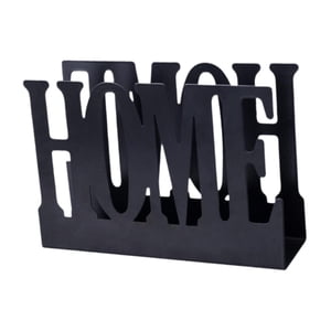 Magideal - Servilletero Vertical Para Decoración De Mesa De Comedor, Dispensador De Pañuelos, Soporte De Papel De Metal Moderno Para Mesa De Comedor, Decoración