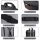 thumbnail image 5 of Bolso Notebook 15,6 Negro 41X31X7Cm Laptop Maletin Acolchado, 5 of 7