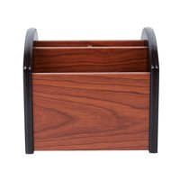 Bothyi - Organizador De Almacenamiento De Escritorio De Madera Multifuncional Para Mesita De Noche