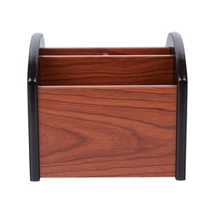 Bothyi - Organizador De Almacenamiento De Escritorio De Madera Multifuncional Para Mesita De Noche