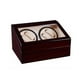 thumbnail image 2 of Caja Para 4 Relojes Automaticos Elegante + 6 Compartimientos, 2 of 6