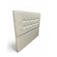 thumbnail image 2 of Respaldo De Cama King Valencia Pu Blanco, 2 of 4