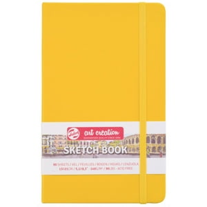 Libreta Art Creation Amarillo Dorado 13X21Cm 140Gr 80Hjas.