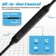 thumbnail image 3 of Auriculares con cable USB-C RS Traders, 2 pares, con micrófono y control de volumen, 3 of 6
