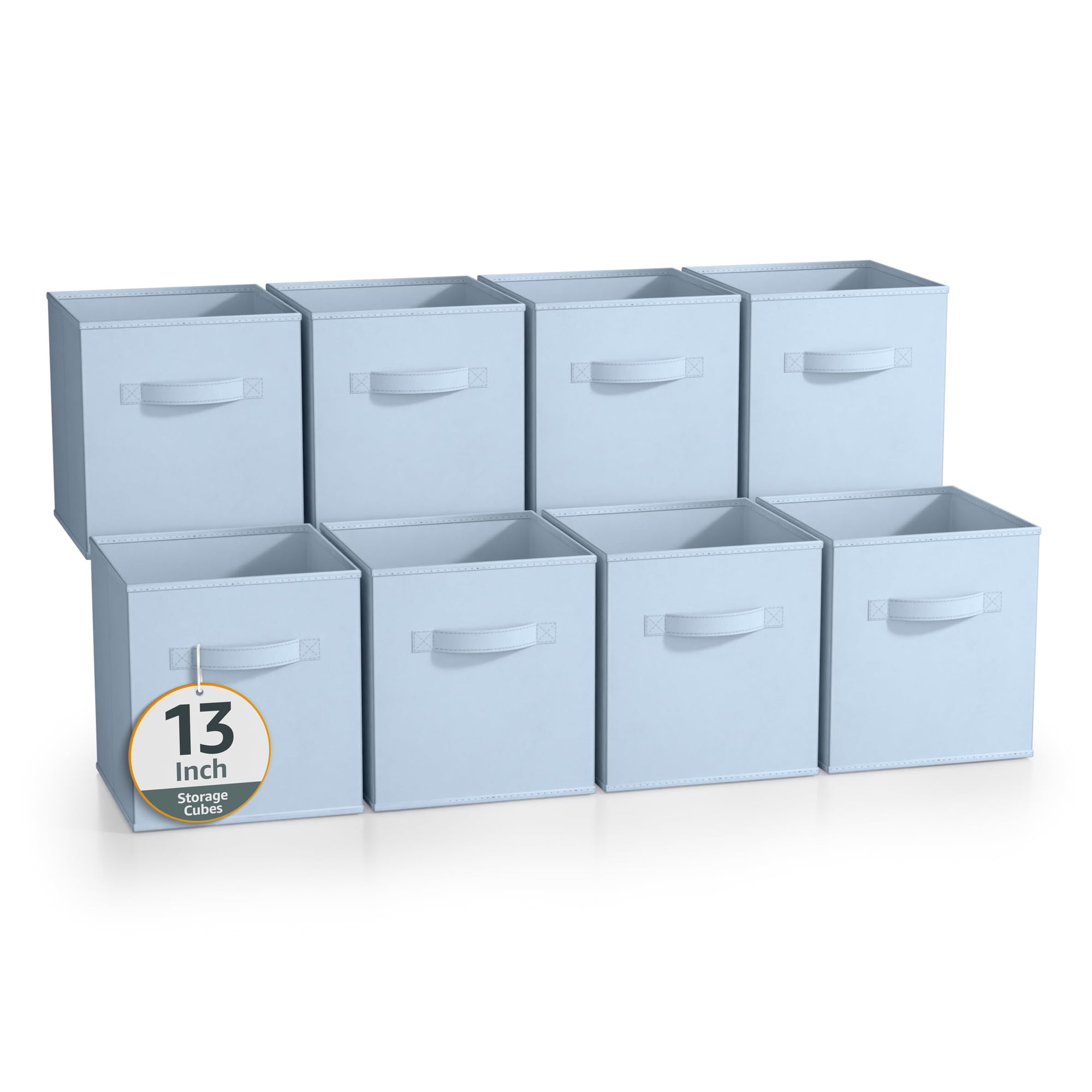 Contenedores De Almacenamiento Sorbus, Resistentes, Plegables, 13 Pulgadas, Paquete De 8