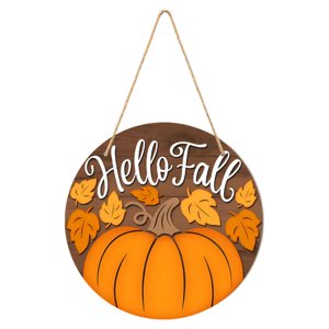 Bothyi - Letrero Colgante De Otoño, Fácil De Colgar, Versátil Para La Pared De La Puerta De Entrada De La Oficina