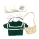 thumbnail image 4 of Ropa Y Accesorios De Mu?eca Suave Para Mu?ecas De Peluche De 25 ~ 30 Cm Verde Oscuro, 4 of 5