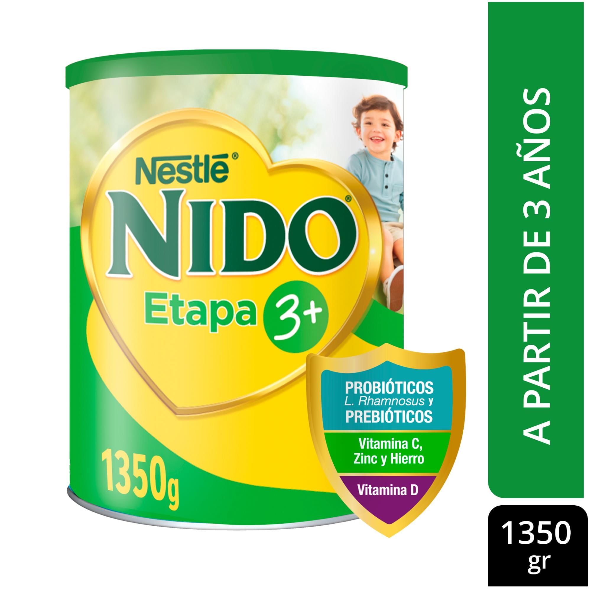 Leche En Polvo Semidescremada Etapa 3+ Tarro 1350 g Nido