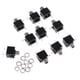 thumbnail image 4 of 10 Unids/set 3,5mm Panel Montaje Jack Hembra Conector Auricular, 4 of 5