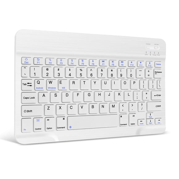 Teclado inalámbrico XIWMIX ultradelgado recargable Bluetooth
