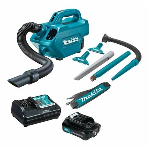 Aspiradora Inalámbrica Portátil 12V Makita Cl121Dwa + Acc