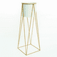 thumbnail image 1 of Porta Macetero Pedestal Maceta Plantas Blanco Dorado, 1 of 8
