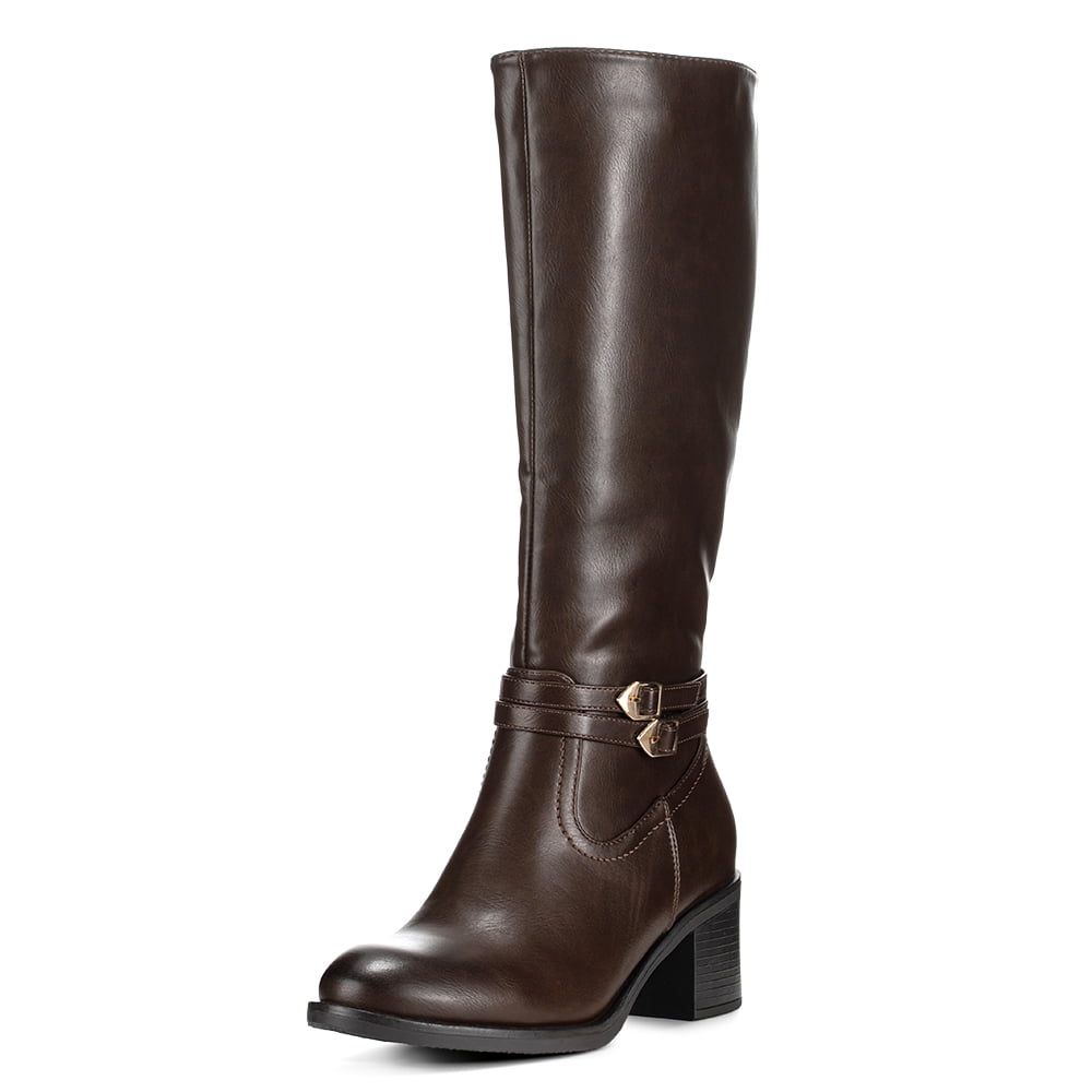 Bota Marron Casual Mujer Weide Czy582