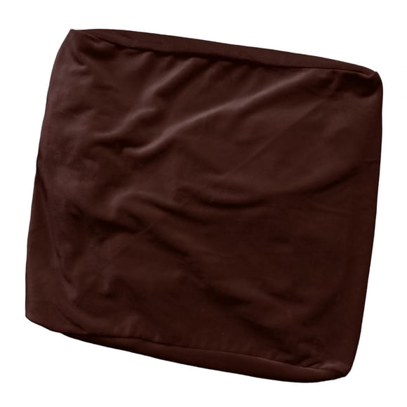 Funda Protectora Para Reposapiés A Prueba De Polvo Con Parte Inferior Elástica Otomana Café Oscuro