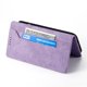 thumbnail image 3 of Funda tipo cartera con bloqueo RFID para Samsung Galaxy S25 FE Con tapa abatible, portatarjetas, cierre magnético, TPU y soporte Morado, 3 of 6
