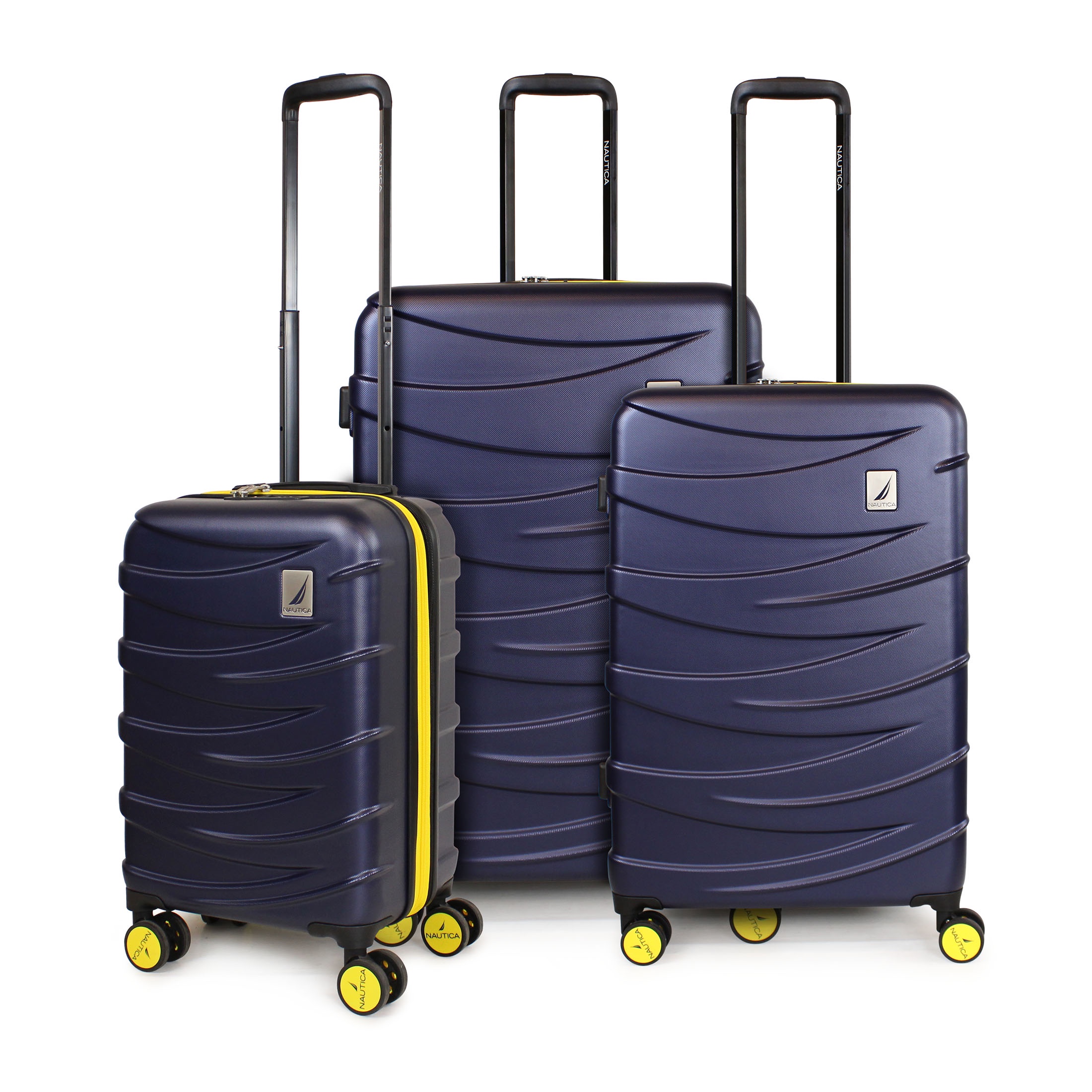 Nautica - Set 3 Maletas Mónaco S+M+L Azul
