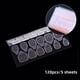 thumbnail image 1 of 120/240pcs Strong Adhesive Glue Tape for Press-on Nail Tips - Double Side Adhesive Film for False Nails - Pink, Yellow, and Transparent - Easy to Apply and Remove, 1 of 3