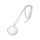 thumbnail image 1 of Collar Lupa Lupa Portátil Colgante Para Lectura Aficiones Joyería Plata, 1 of 5