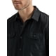thumbnail image 2 of Camisa Wrangler Authentics de manga larga para hombre, clásica, negra, 2 of 2