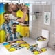 thumbnail image 1 of Juego de Cortina de Baño Lionel Messi Desmarcar 4 Piezas, 1 of 6