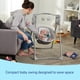 thumbnail image 2 of Baby Swing Graco Slim Spaces Compact Reign con arnés de 5 puntos, 2 of 6