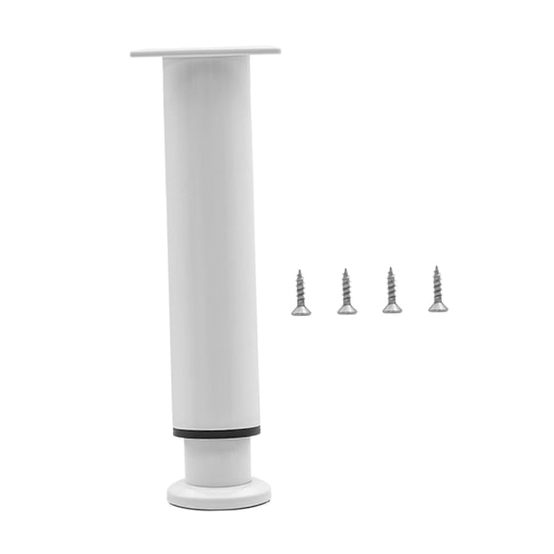 Patas de metal ajustables para muebles, patas de sofá multiusos con tornillos, pata de soporte de repuesto antideslizante para armario, silla y mesa. 25 cm a 42 cm