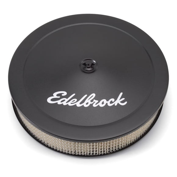 Elemento de filtro de aire Edelbrock Pro-Flo 3 redondo de 14 cm de diámetro