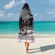 thumbnail image 5 of Harley Davidson Manta Capa con Capucha Anti-Bolitas, Manta de Lana Ártica Suave, Manta Portátil de Felpa Ligera y Lujosa, Poncho para Siesta en Casa y Oficina, 100*130cm, 5 of 6