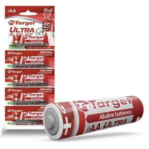 Gen - Pack 5X Pila Aa Bateria Alcalina Linterna Juguetes Control - Target Multicolor