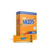 Barra De Fruta Natural Naranja Zanahoria 20 G Mizos