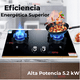 thumbnail image 2 of Cocina Encimera A Gas Licuado 2 Platos Vidrio Templado Premium, 2 of 9