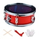 thumbnail image 4 of Tambor De 13 Pulgadas Con Correa Para El Hombro, Instrumentos Musicales Para Niños Y Adolescentes, Color Rojo, 4 of 5