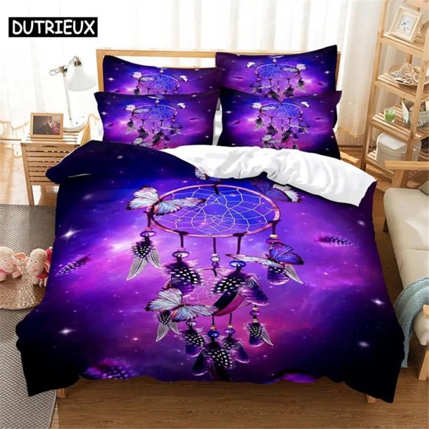 Purple Bedding Set Bedding Duvet Cover Set Bed Cover Cotton Bedroom Bed Cover Set