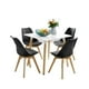 thumbnail image 2 of Pack 4 Sillas Tulip Color Negro, Comedor, Bar, Negocio, 2 of 3