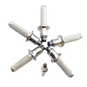 Magideal - 5X Alpenstocks Tip Alpenstocks Protectores De Puntas Puntas De Bastón Universales Bastones De Trekking Punta Para Acampar Caminar Bastón De Montañismo