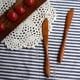 thumbnail image 3 of 1pc Jam Knife, Wooden Butter Spreaders, Wood Cheese Peanut Jelly Jam Sandwich Cream Spreader, Breakfast Dessert Condiment Spatula, Kitchen Baking Tool, 3 of 4