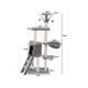 thumbnail image 3 of Torre rascador yute arbol gatos pompones escalera gris color, 3 of 3