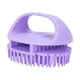 thumbnail image 4 of Masajeador De Cuero Cabelludo Champú Cepillo Cepillo Para El Cabello Con Cerdas De Silicona Suave Para El Cabello Violeta, 4 of 5