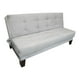 thumbnail image 1 of Futon Patagonia Gris Felpa 3 Cuerpos Pmadera, 1 of 2