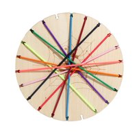 Magideal - Juguete De Rompecabezas De Cuerda, Divertido Juguete De Clasificación De Nudos Desenredantes Para Niños, Cuerda De Rompecabezas Giratoria Para Niños Y Sin Tarjetas