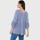 thumbnail image 2 of Blusa Mujer Manga 3/4 Celeste Corona, 2 of 5