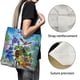 thumbnail image 3 of RoboGobo Bolso de tela con estampado de lienzo para mujer, bolsa de compras reutilizable y estética, con cremallera interior, regalo para mujer, 35 × 40 cm., 3 of 6