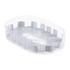 thumbnail image 4 of Organizador Rectangular Para Refrigerador, Soporte Giratorio Para Condimentos, Para Armario, Mesa, Transparente, Blanco, 4 of 5