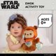 thumbnail image 2 of Peluche de actividad Ewok de Star Wars para bebés, 23 cm, con clip, 2 of 6
